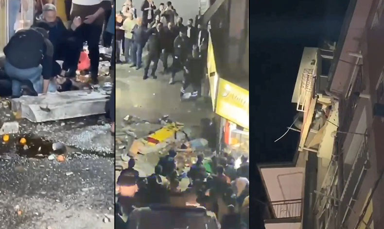 7. kattan balkonla birlikte düştü