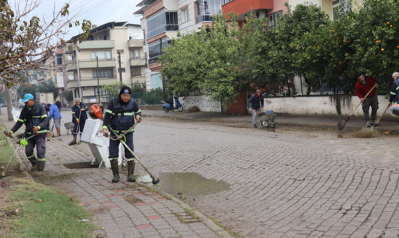Kış temizlik çalışmaları devam ediyor