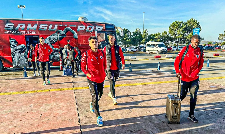 Samsunspor, Adana Demirspor deplasmanına 6 eksikle gitti