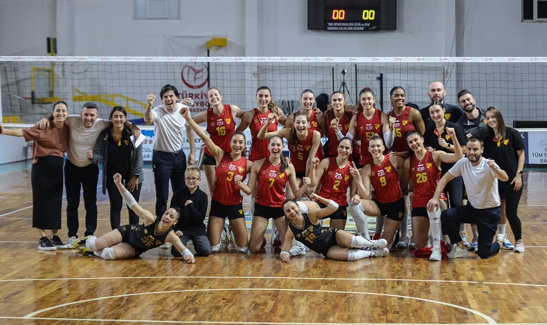 Göztepe Voleybol, ikinci sıraya yerleşti