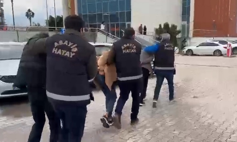 İskenderun’da hırsızlık şüphelisi 3 kişi tutuklandı