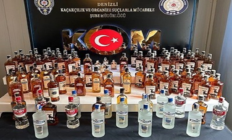 Yılbaşı öncesi kaçak içki operasyonu