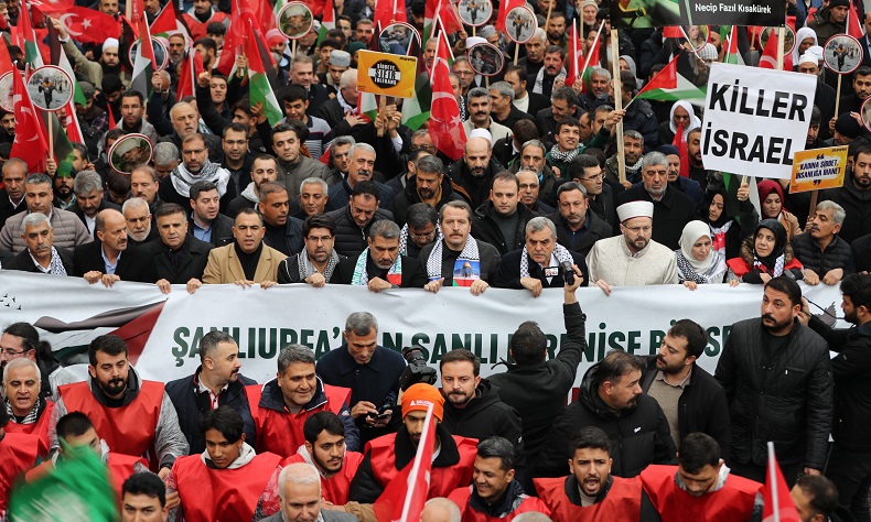 Memur-Sen’den Filistin yürüyüşü