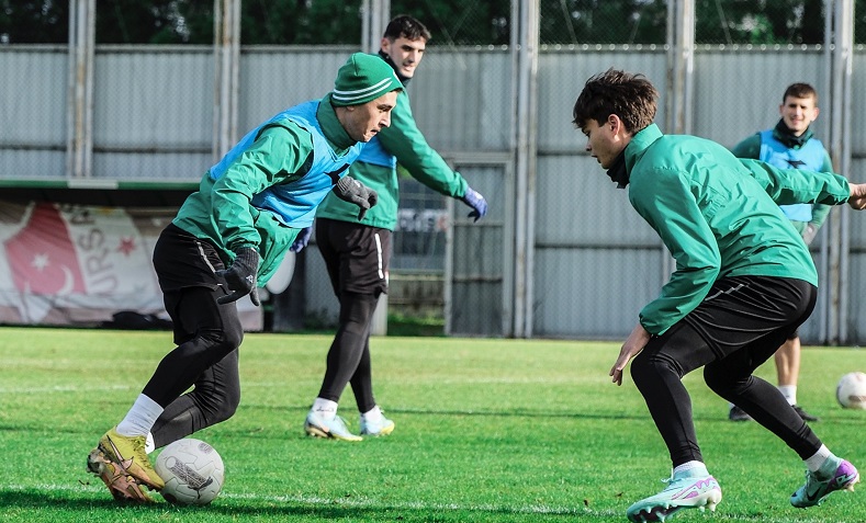 Bursaspor taktik çalıştı