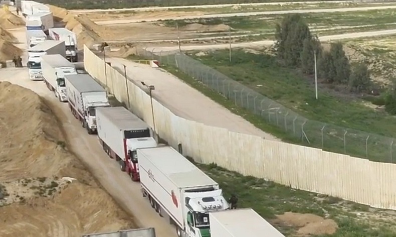 İsrail üzerinden Gazze’ye insani yardım geçişi bugün başlıyor