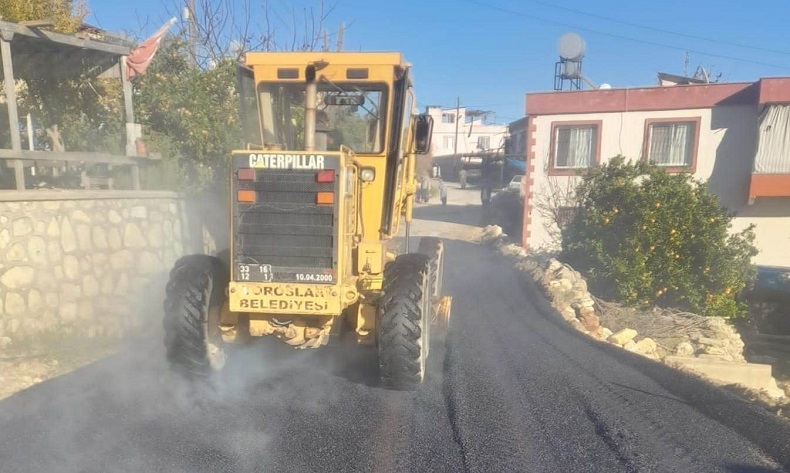 Toroslar’da yollar yenileniyor