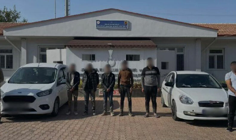 Gaziantep’te 45 düzensiz göçmen yakalandı