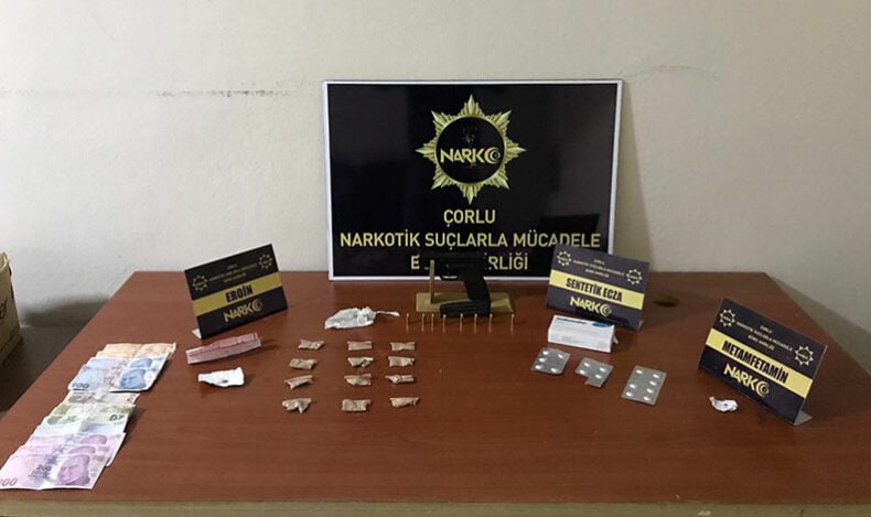 Tekirdağ’da uyuşturucu operasyonu: 6 gözaltı
