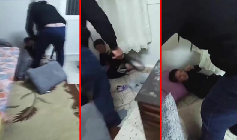 Baba dehşeti: Oğlunu kemerle döverek işkence etti