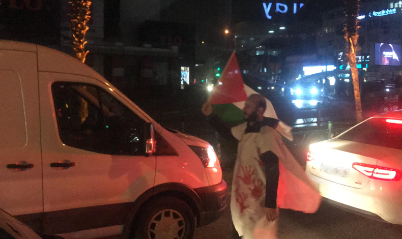 Bursa’da savaşa ilginç farkındalık