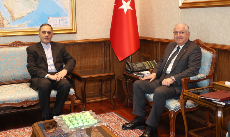 Bakan Güler, Habibollahzadeh’i kabul etti