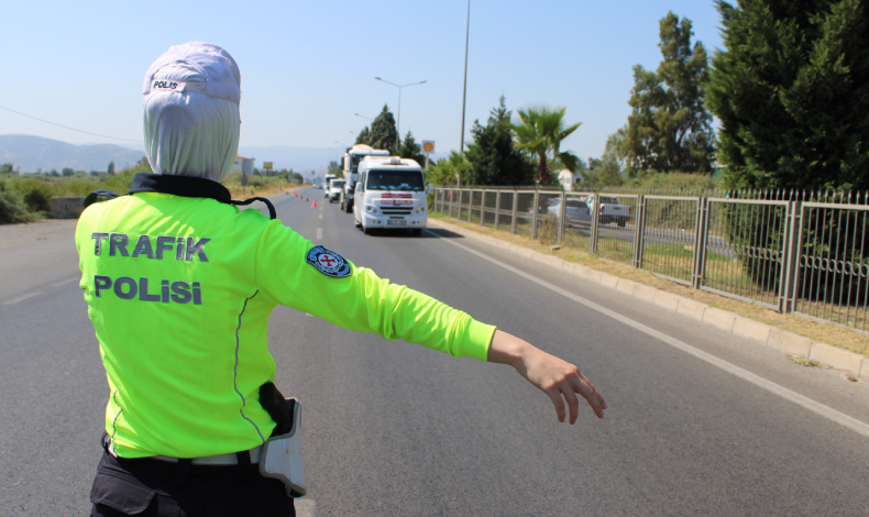 Aydın’da 24 saatte 270 araca ceza