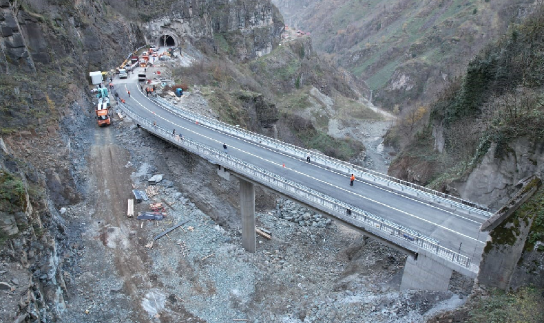 Karadeniz-Akdeniz yolu ulaşıma açıldı
