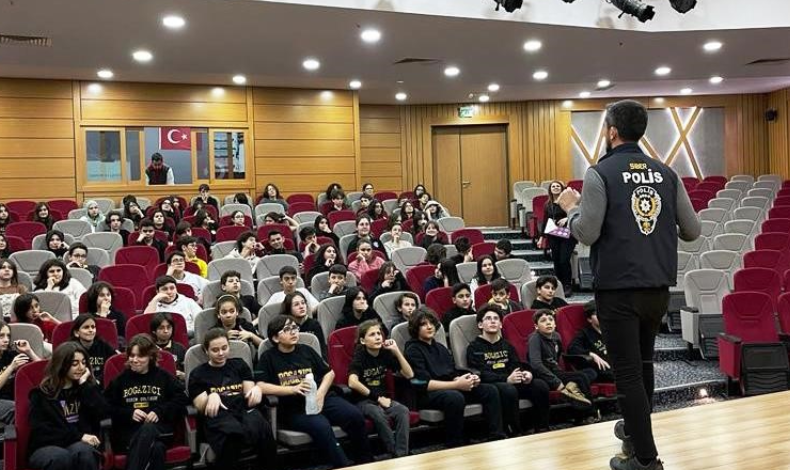 Okulda siber suçlar anlatıldı