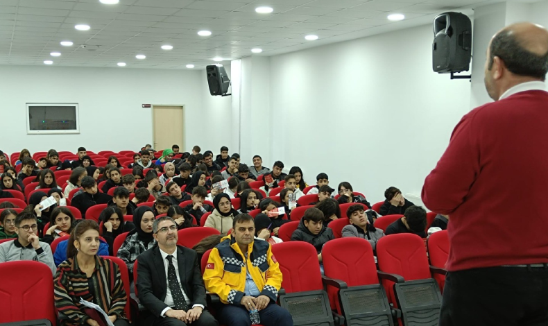 Bingöl’de okullarda ilk yardım semineri