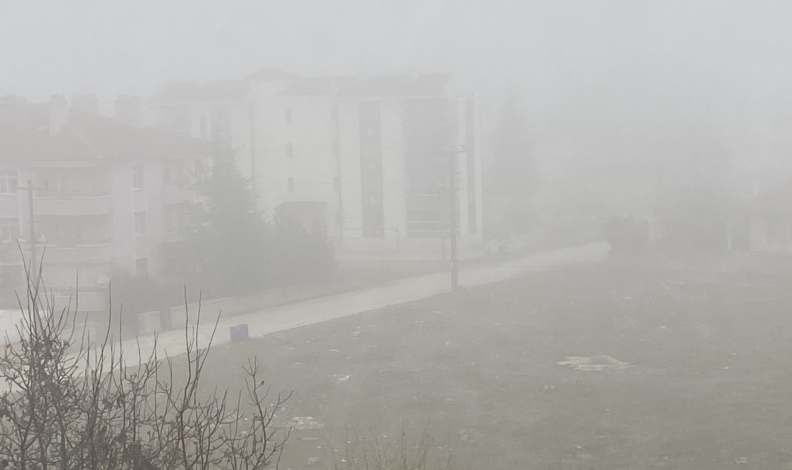 Kulu’da yoğun sis etkili oluyor