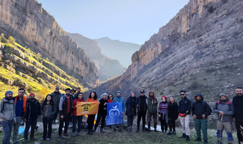 Dağcılardan Aktütün kanyonlarına gezi