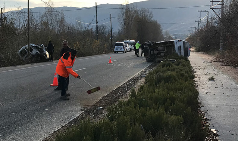 Elazığ’da trafik kazası: 4 yaralı