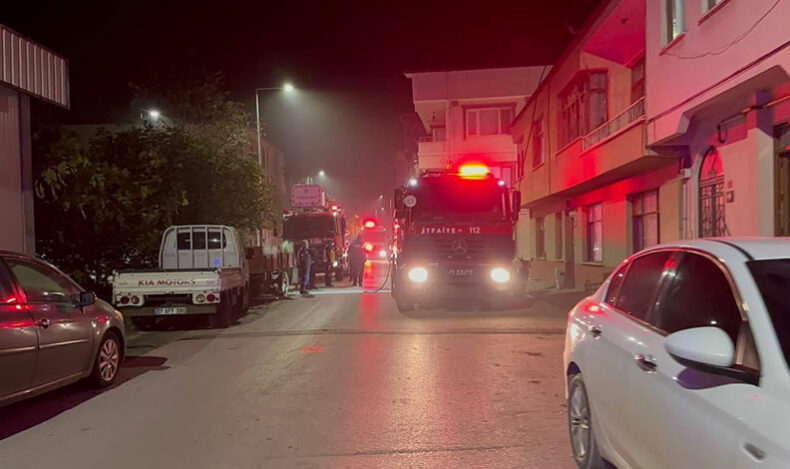 Bursa’da korkutan yangın