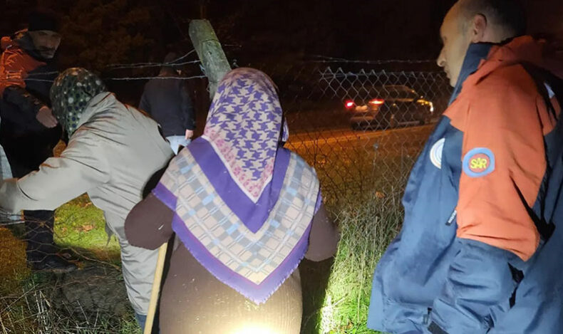 Mantar toplarken ormanda kaybolan 3 kişi kurtarıldı