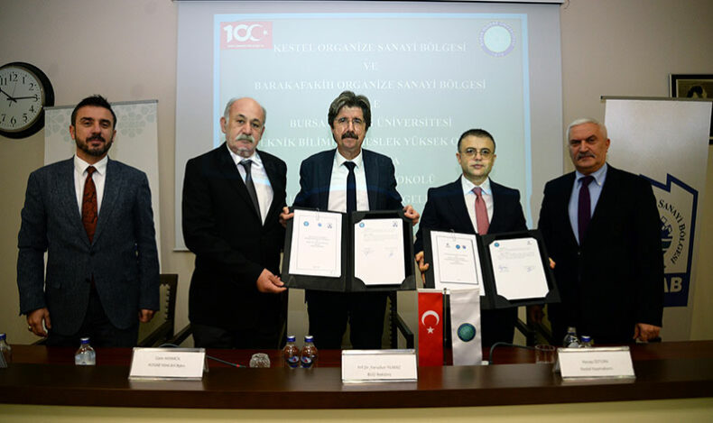 Sanayi işbirliğine Kestel ve Barakfakih OSB desteği