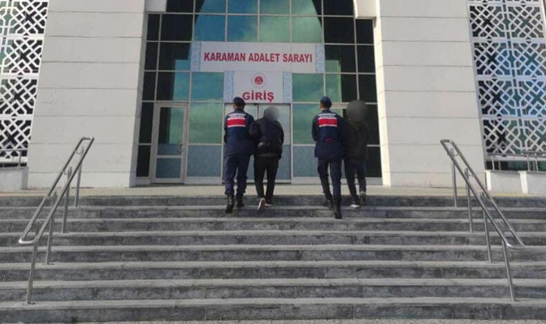 Karaman’da evden hırsızlık yapan 1 kişi tutuklandı