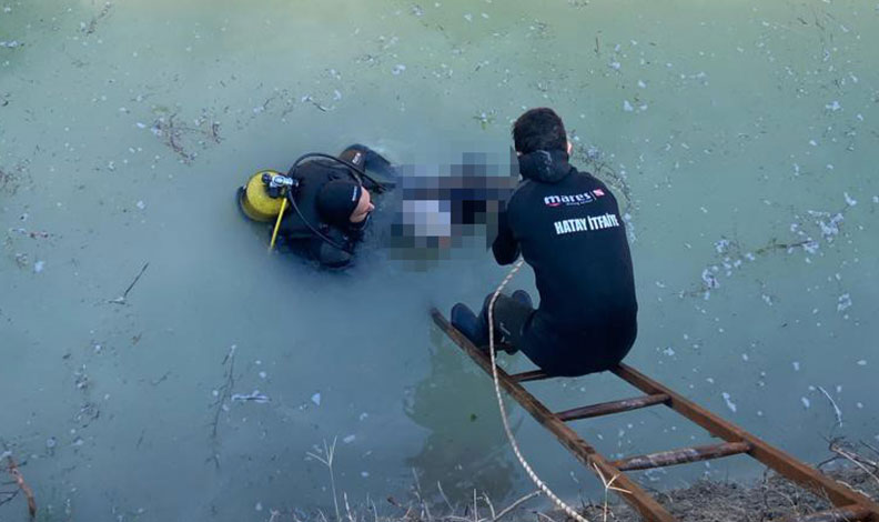Sulama kanalında ceset bulundu