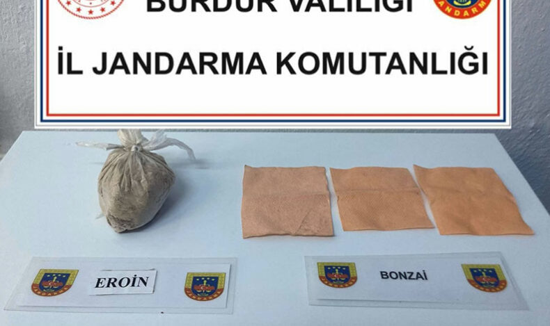 Burdur’da uyuşturucu ve kaçakçılık operasyonu