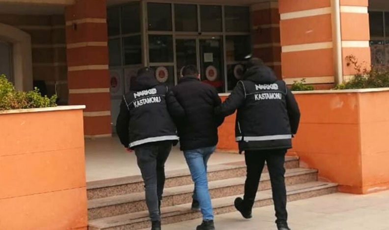 Kastamonu’da 4 yıl hapis cezasıyla aranan şahıs tutuklandı