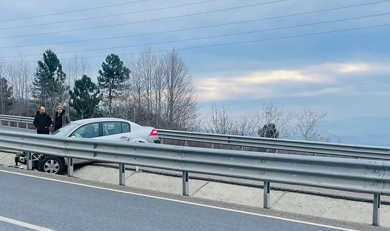 Zonguldak’ta trafik kazası: 2 yaralı