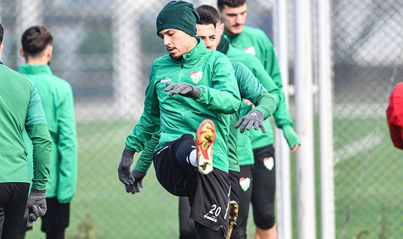 Bursaspor’da Ankaraspor maçı hazırlıkları tamamlandı