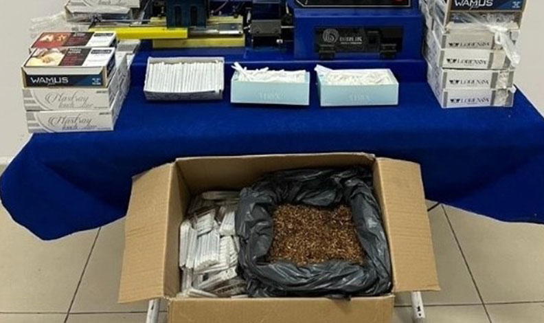 Kastamonu’da 18 bin adet doldurulmuş makaron yakalandı