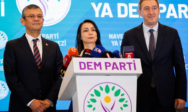 DEM Parti’sinden “CHP ile ittifak” açıklaması