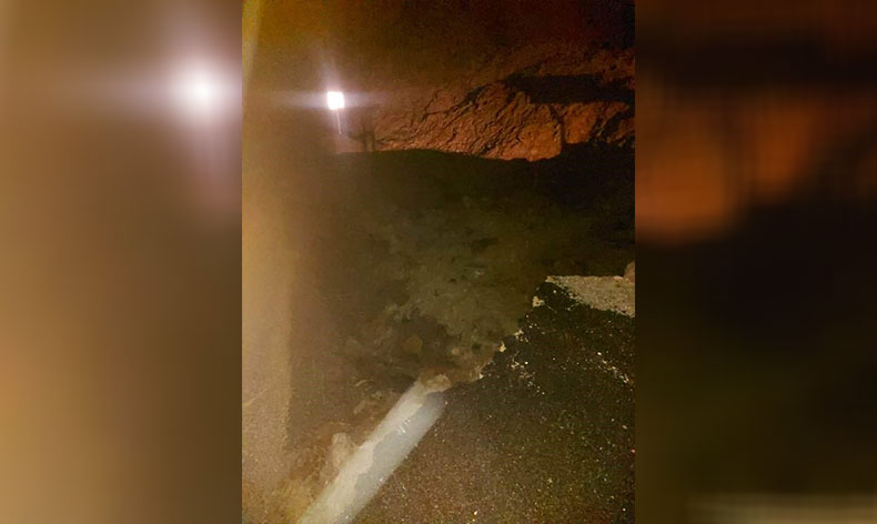 Cide-İnebolu yolu ulaşıma kapandı