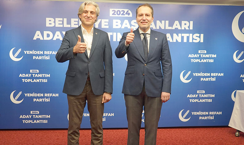 Yeniden Refah Partisi adayını açıkladı