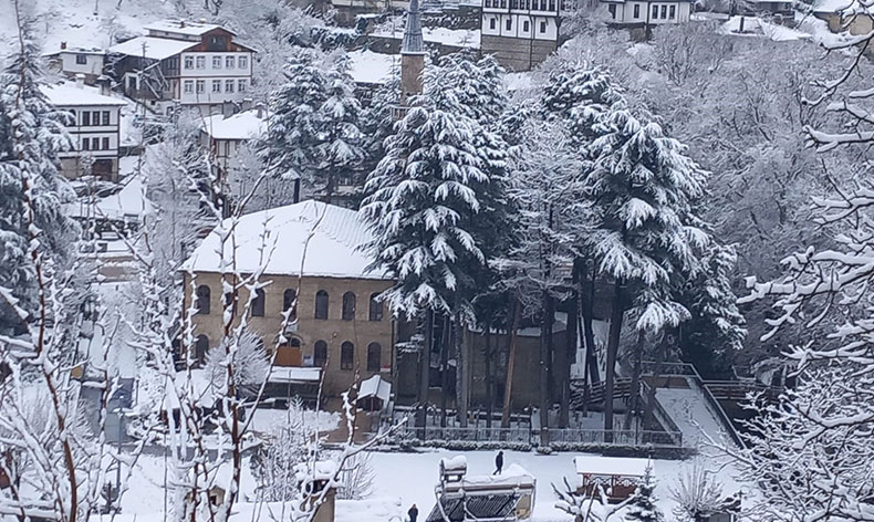 “Sakin şehir” ünvanlı ilçede kartpostallık manzaralar