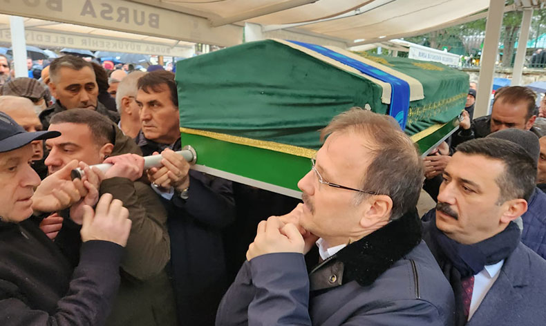 Mustafa Dursun son yolculuğuna uğurlandı