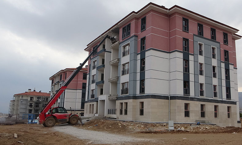 Deprem konutlarında sona doğru