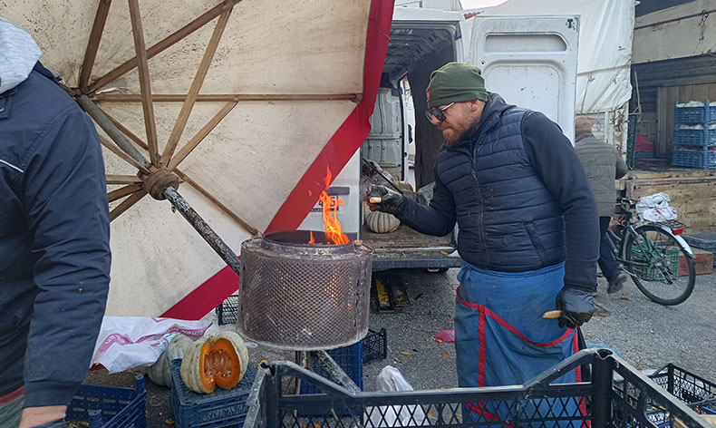 Ekmek parası için soğukla mücadele