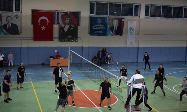 Bozdoğan’daki kurumlar arası voleybol turnuvası sona erdi