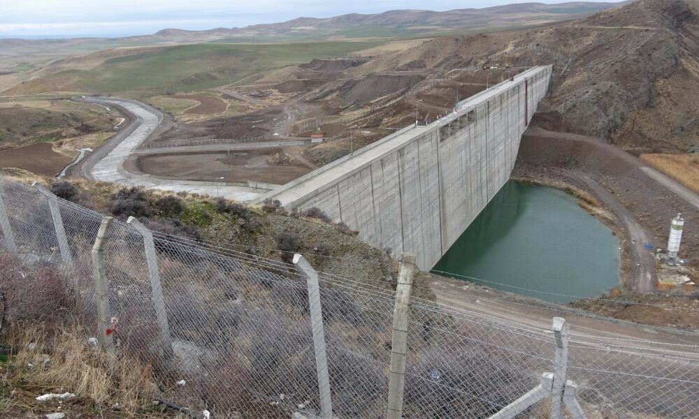 Yozgat’ta İnandık Barajı’nda sona gelindi