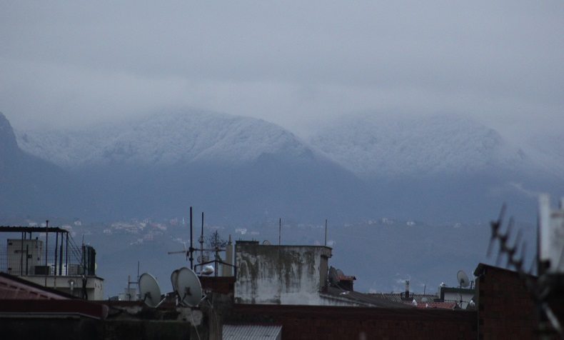 Ordu’nun yüksek kesimleri beyaza büründü