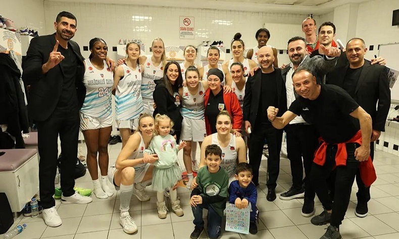 EuroCup Women Son 16 Turu: Melikgazi Kayseri Basketbol: 76 – NKA Pecs Üniversitesi: 65