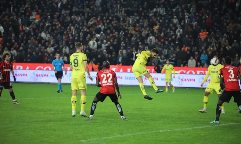 Trendyol Süper Lig: Gaziantep FK: 0 – Fenerbahçe: 1