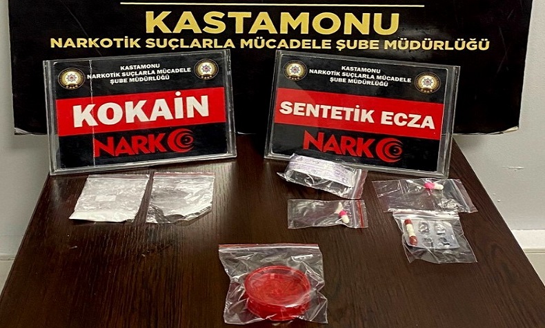 Kastamonu’da uyuşturucu operasyonu: 2 gözaltı