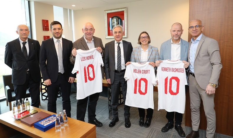 UEFA yetkililerinden, TFF’ye ziyaret