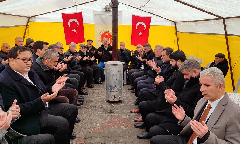 Şehitler için mevlit okutuldu