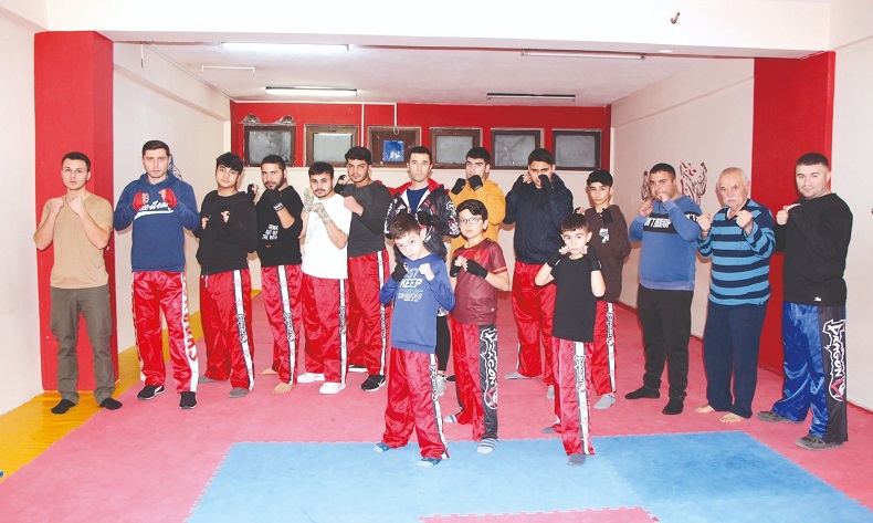 Sungurlu’da kick boks antrenmanları yeniden başladı