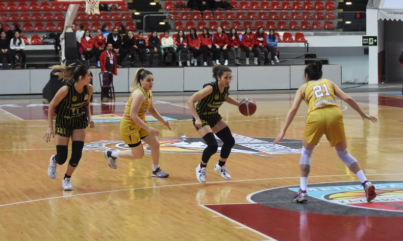 Melikgazi Kayseri Basketbol 9. galibiyetini aldı