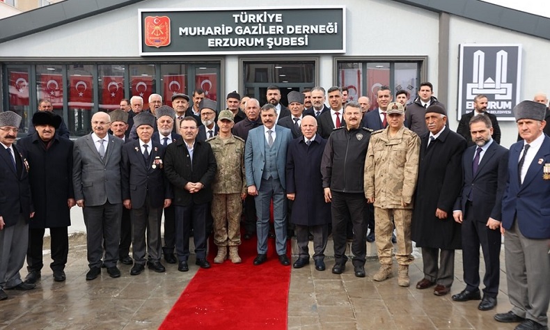 Muharip Gaziler’e yeni hizmet binası